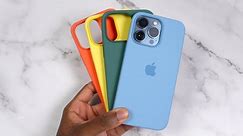 iPhone 13 Pro: Apple Spring 2022 Silicone Cases! (Every Color)