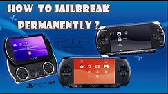 How To JaiLBreak PSP Go, PSP Street & PSP 3000 Permanently Without Bricking (2023)