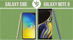 Samsung Galaxy S10e vs Samsung Galaxy Note 9 ✔️