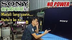 SONY ANDROID TV REPAIR | NO POWER | SONY | KD-65X8000G