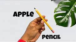 Make Your Apple Pencil Look Like A Real One...