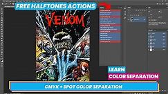 How to Do CMYK + Spot Color Separation in Photoshop for Screen Printing