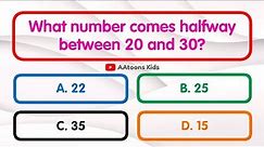Mental Maths Quiz for Kids | Maths Trivia for Kids | Quiz Time | Learn Mathematics | @AAtoonsKids