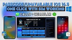 Unlock Passcode / iPhone Unavailable iOS 16.5 - 15xx iPhone X With Sim Working || BigBro_Activator🔥