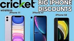 IPhone 11, XR, SE 2020 Cricket Wireless Big Discounts