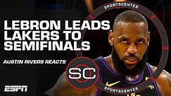 Suns vs. Lakers Reaction: LeBron is showing no signs of slowing down – Austin Rivers | SportsCenter