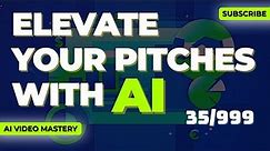 How to Create an Effective Pitch Deck for Investors using AI | Top AI Tools List