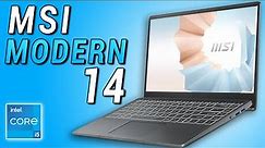 MSI Modern 14 (2023) - The Best Laptop for Students 🔥 | Unbeatable Value for Money Laptop!