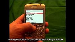 Blackberry Unlock Code - Any GSM Model Inc Curve or Bold Unlock Blackberry QUICK AND EASY!!!