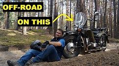Ural(Dnepr) 2WD off-road test ride and review.