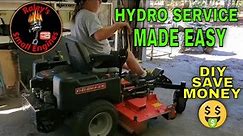 Gravely Zero Turn Hydraulic Service DIY Made Easy, Includes Replacing the filters.