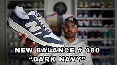 New Balance Numeric 480 "Dark Navy" - These Are Cool!