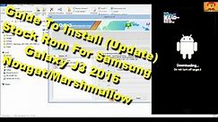 Flash Samsung Galaxy J3 2016 Latest Stock Rom