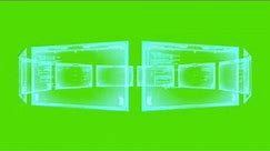 best hologram green screen video