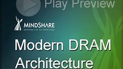Modern DRAM (DDR5 DDR4 LPDDR5 LPDDR4) eLearning Course