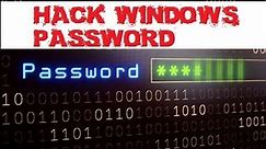 Reset Windows 7,8,10 Forget Password Using Passcape Software