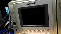 Sharp VL-A10 8mm Viewcam Camcorder.