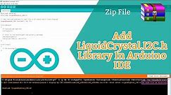 How To Install LiquidCrystal I2C Library for Arduino IDE | Arduino LCD I2C Tutorial | Arduino