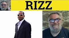 🔵 Rizz Meaning - Rizz Examples - Rizz Definition - US Slang Kai Cenat - Rizz