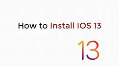 IOS 13 : How to Install IOS 13 iPhone X, XS Max, XR, 8, 8 Plus, 7, 7 Plus, 6,6S Plus, SE, iPad