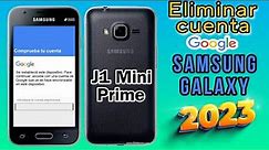 Eliminar Cuenta de Google Samsung Galaxy J1 Mini Prime