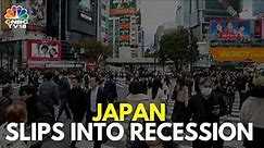 Japan Slips Into Recession, Loses Spot As World's Third-Largest Economy | IN18V | CNBC TV18