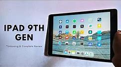 Apple Ipad 9th Generation 2021 Unboxing & Detailed Review | Ipad 9th Gen in 2023 Worth it or Not!
