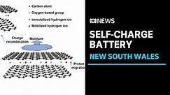 Self-charging battery under development