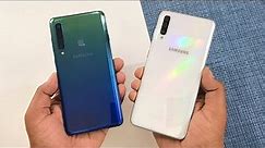 Samsung Galaxy A70 vs Galaxy A9 (2018) SpeedTest & Camera Comparison