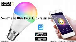 How to use Smart Wi-fi Bulb using Smart Life app Alexa Home Automation Complete Tutorial