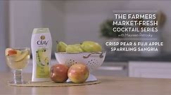 Crisp Pear & Fuji Apple Sparkling Sangria Recipe