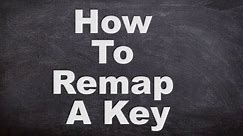 How To Remap A Key Using SharpKeys