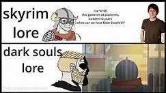 dark souls lore meme
