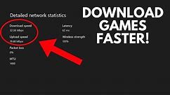 HOW TO DOUBLE YOUR XBOX ONE DOWNLOAD SPEEDS!! (Easy Tutorial)