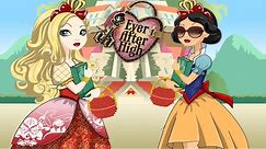 Ever After High Thronecoming Apple White as Snow White Full Dress Up Game