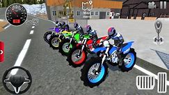 Extreme Motocross Bike Stunts Driving - Online Racing Simulator 3d - Android / IOS gameplay [FHD]