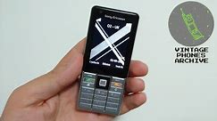 Sony Ericsson Naite J105i Mobile phone menu browse, ringtones, games, wallpapers