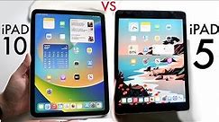 iPad 10th Generation Vs iPad 5th Generation! (Comparison) (Review)