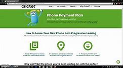 Cricket Wireless Phone Payment Plan