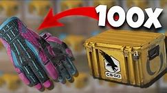 Opening 100 Clutch Cases