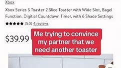 Xbox Announces the Series S Toaster