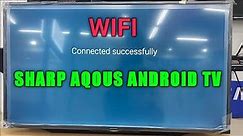 Sharp tv connect to wifi