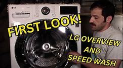 First Look: LG WM3900 Overview and Speed Wash