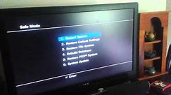 How to put your ps3 in safe mode.