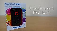 Philips Go GEAR Vibe unboxing and first look
