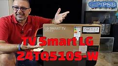 Recensione Completa Smart TV LG 24TQ510S-W - Piccola ma completissima