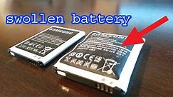 How to fix swollen phone battery, phone battery repairing