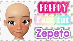 Preppy face tutorial *Zepeto* - sophxluvv ☺️💙