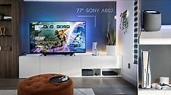 Upgrading My Modern Gaming Setup/ Living Room Tour 2021 - PS5 + A80J + Immersion