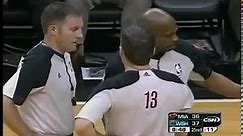 John Wall Throws A Punch At Miami's Big Z & Z Throws Bows 2x! Both Get Ejected